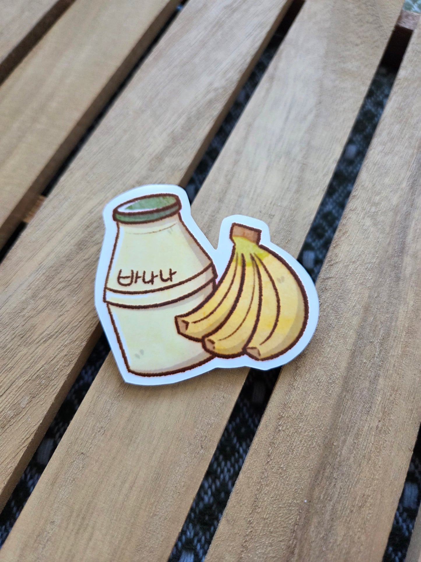 ☆ Banana Milk Sticker