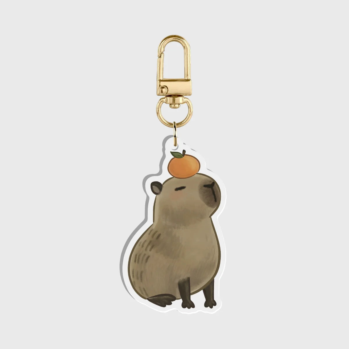 Capybara Acrylic Keychain