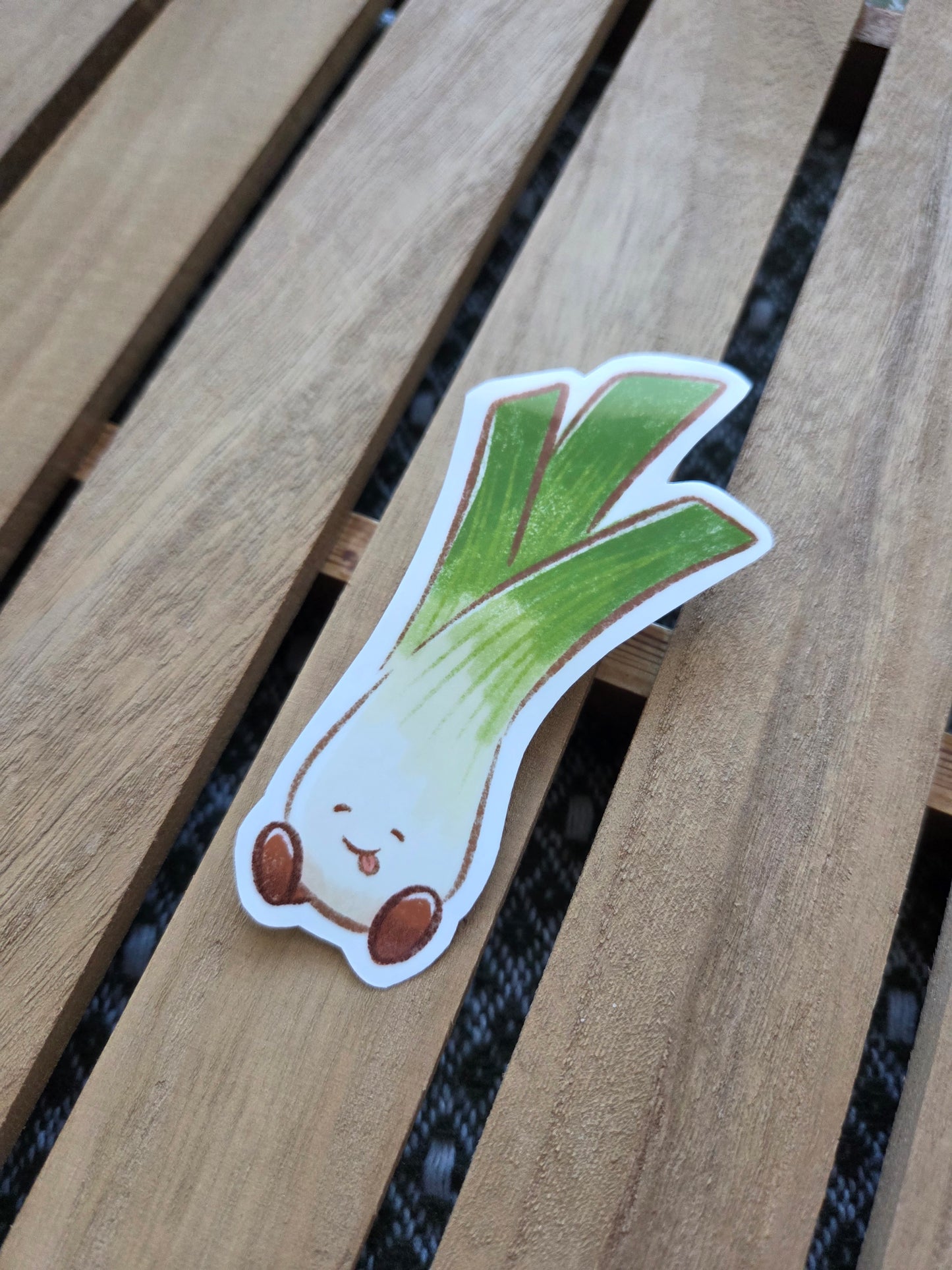 ☆ Lucky Leek Sticker