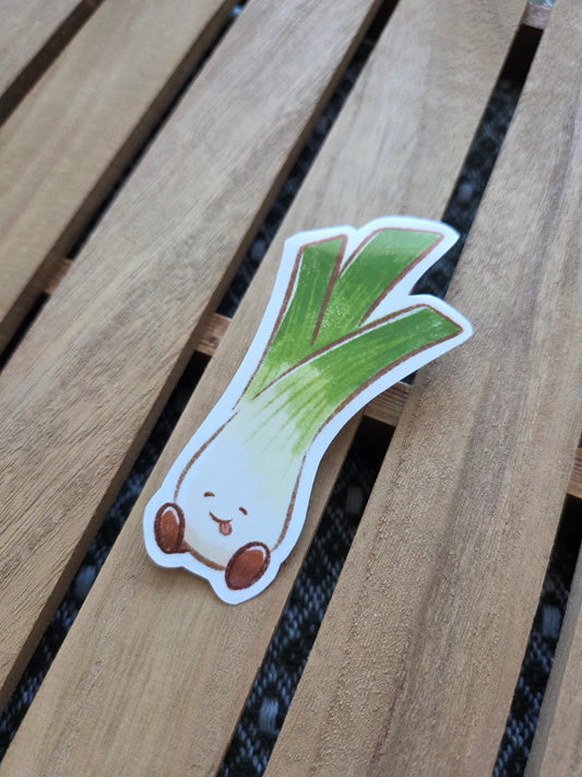 ☆ Lucky Leek Sticker