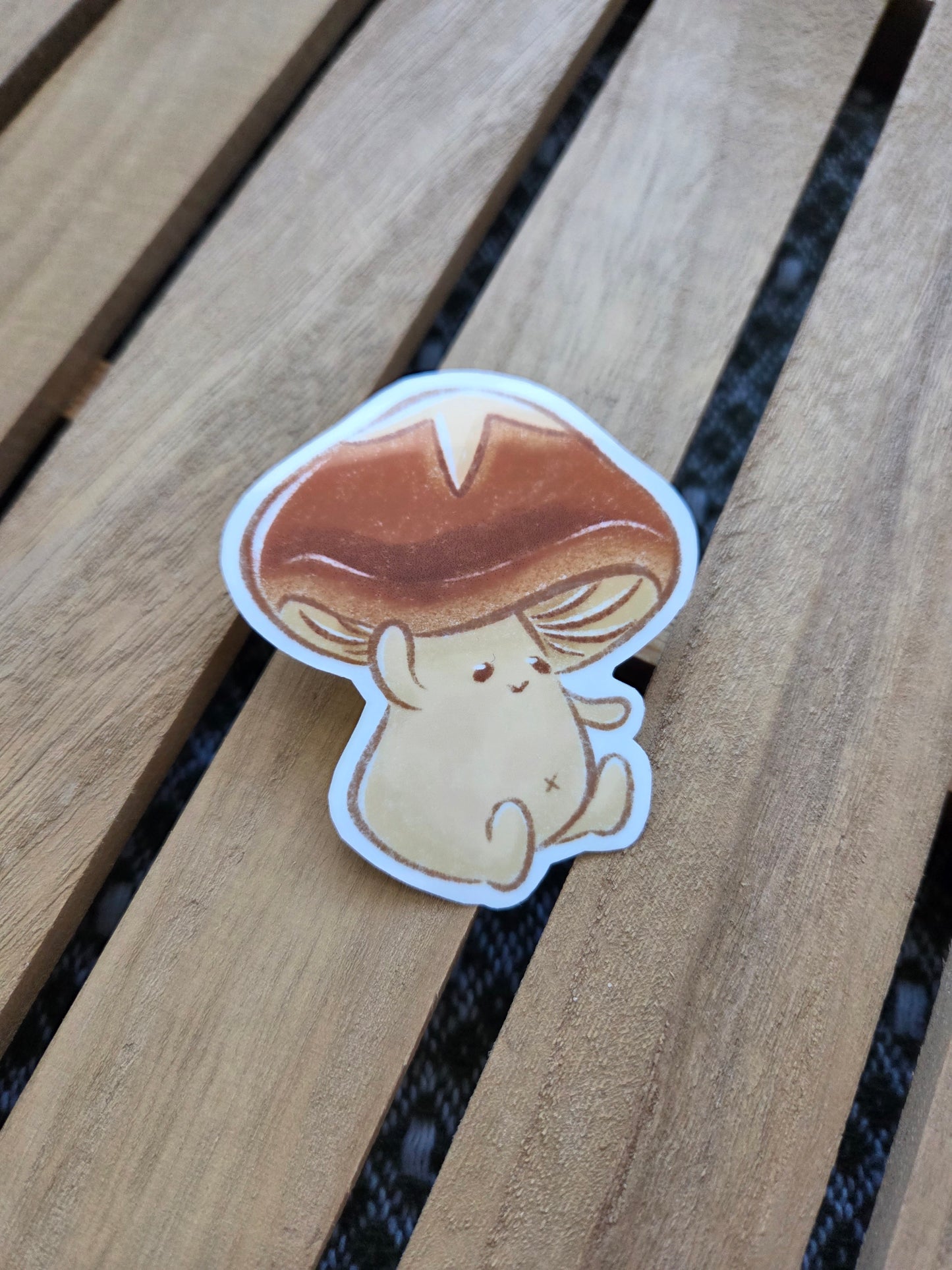 ☆ Friendly Shiitake Sticker