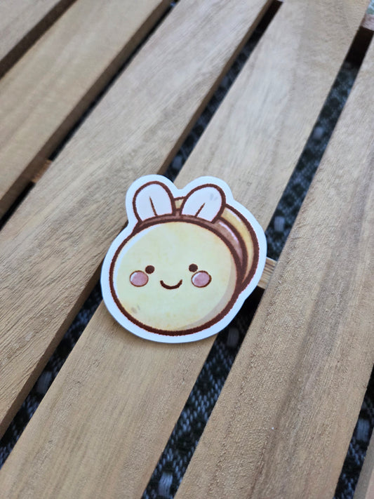 ☆ Bee Macaron Sticker