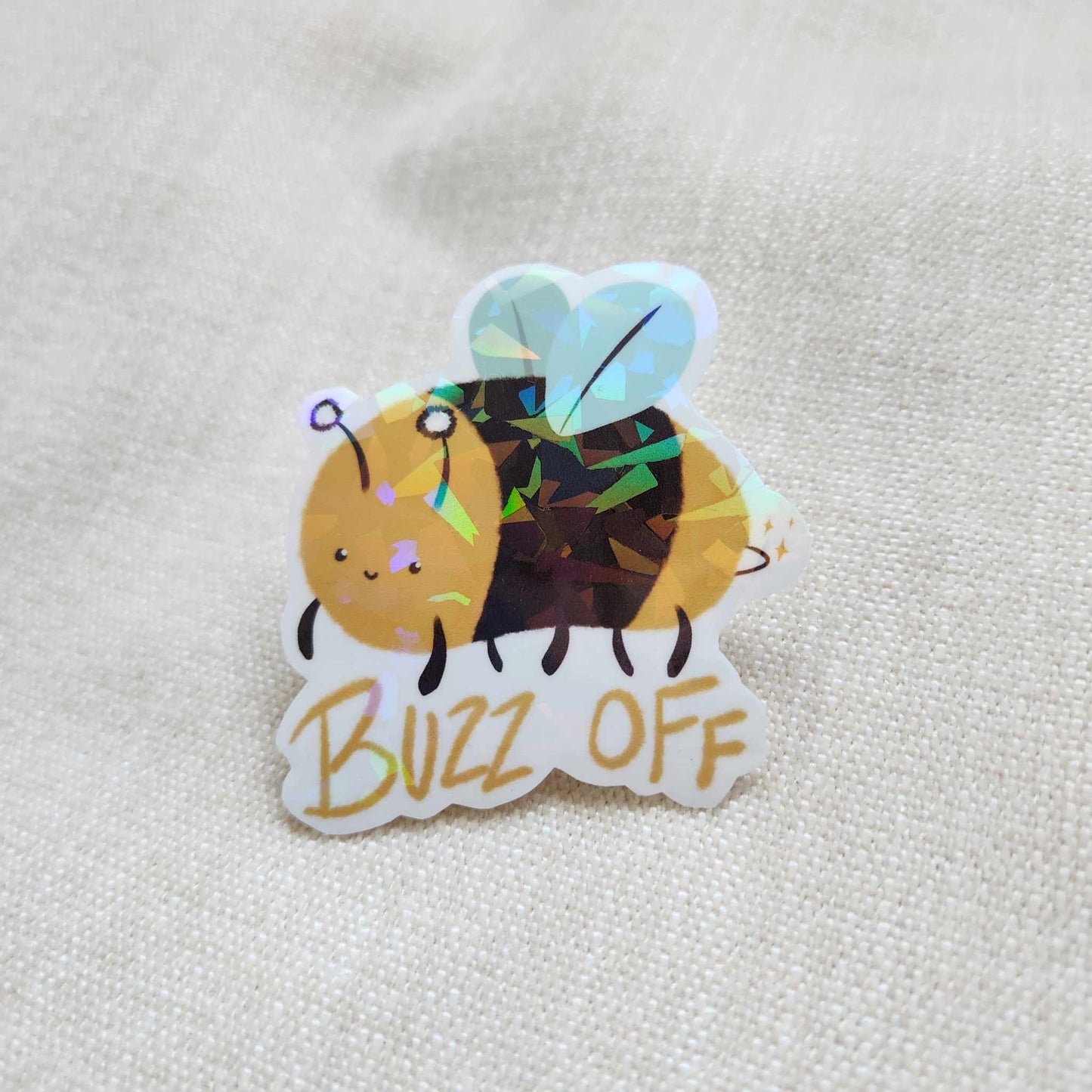 ☆ Buzz Off Bee Sticker