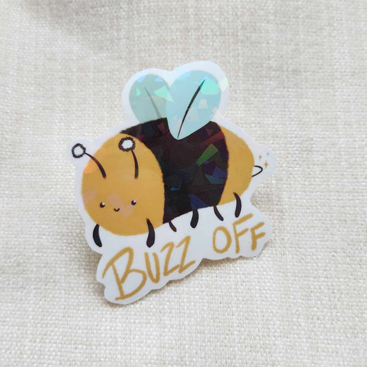 ☆ Buzz Off Bee Sticker