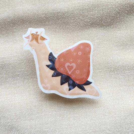 ☆ Strawberry Snail Sticker