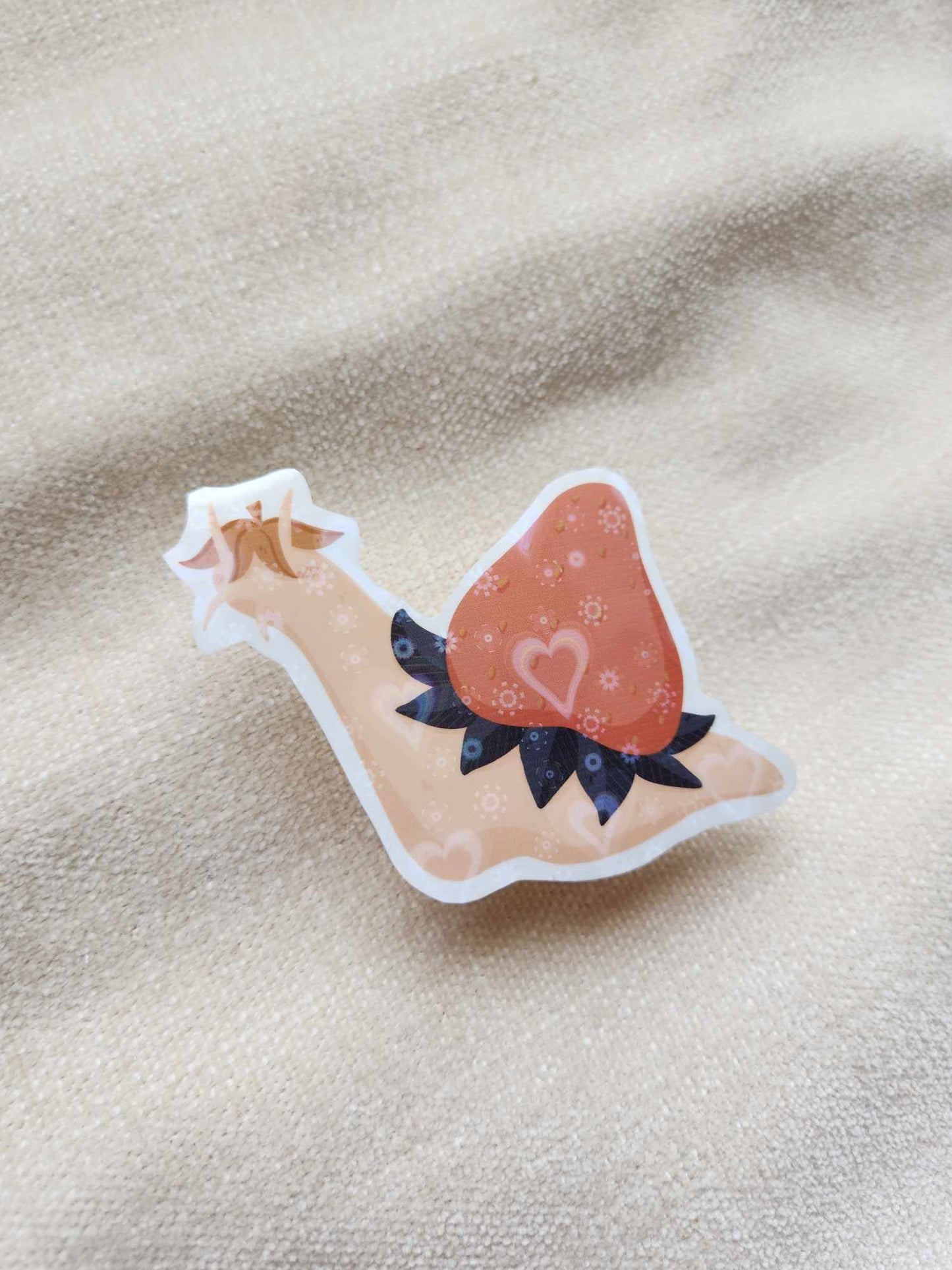 ☆ Strawberry Snail Sticker